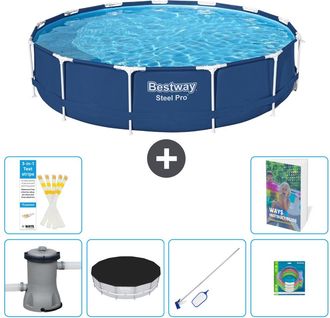 Bestway Piscina Bestway Steel Pro Redonda - 396x84 Cm - 7-piezas S299