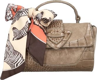 La Carrie Tassen.. Beige - Dames - Handtassen - Beige - ONE Size - Leer - Tassen