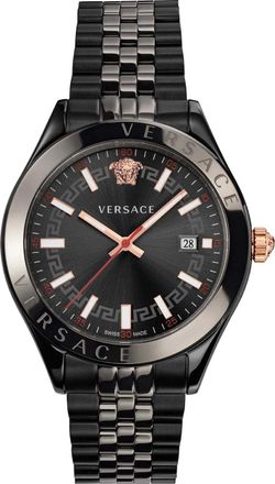 Versace Hellenyium Mens Black Watch VEVK00320 Stainless Steel (archived) - One Size