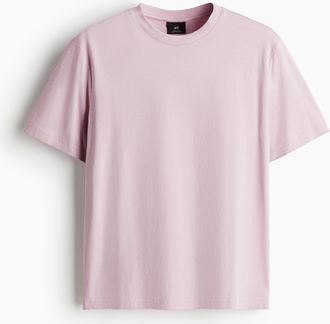 H&M T-Shirt in Regular Fit - Pink