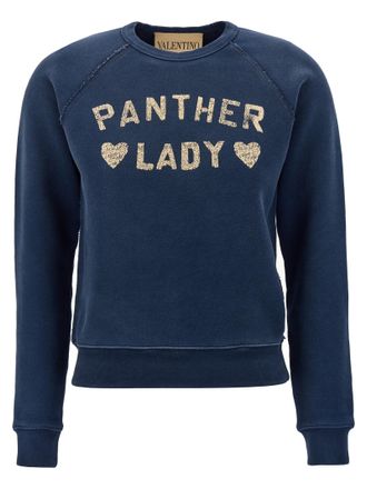 Valentino Garavani Womens Panther Lady Sweatshirt