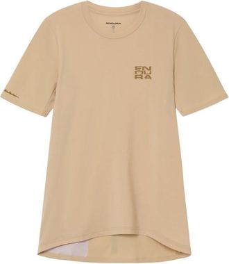 Endura AllTrack Ride S/S Tech Tee Velotrikot f&uuml;r Damen | beige