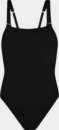 La Blanca Plus Size LB Luxe Square-Neck One-Piece Swimsuit