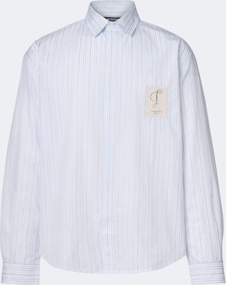 Jacquemus Camicia Simon in cotone a righe
