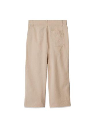 Burberry Carven Relaxed Trousers - Beige