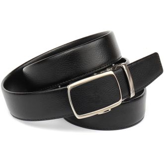 Anthoni Crown Lederg&uuml;rtel ANTHONI CROWN, Herren, Gr. 95, schwarz, Leder, G&uuml;rtel Lederg&uuml;rtel