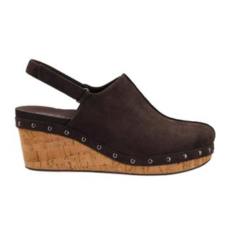 Corkys Footwear Womens Make Em Blush Wedge Sandal In Chocolate
