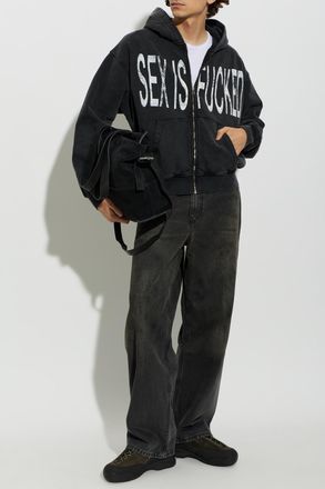 Carne Bollente Hoodie, Mens, Black