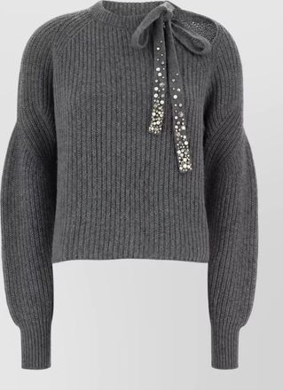 Des_Phemmes cashmere wool blend sweater