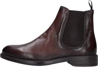 Giorgio Giorgio, Schoenen, Heren, Bruin, 46 EU, Wol, Stijlvolle Bruine Leren Laarzen