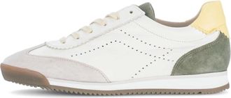 Gabor Schoenen, Dames, Wit, 38 1/2 EU, Leer, Sneaker Low