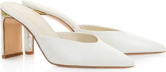 Freya Rose Jolie Pearl Heel Sandal in Ivory at Nordstrom, Size 38