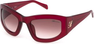 Blumarine Harmonieuze en sensuele zonnebrillen - Dames - Zonnebrillen - Rood - 56 MM - Accessoires