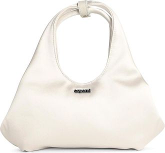 Coperni Folded Mini Bag In White Fabric