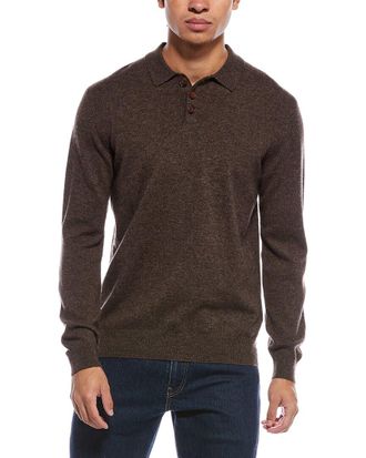 Brodie Wool & Cashmere-Blend Trophy Neck Sweater