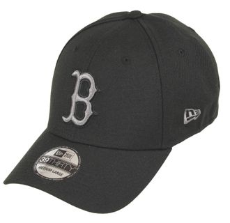 New Era Boston Red Sox 39thirty Stretch Cap MLB Essential Black/Grey - M - L