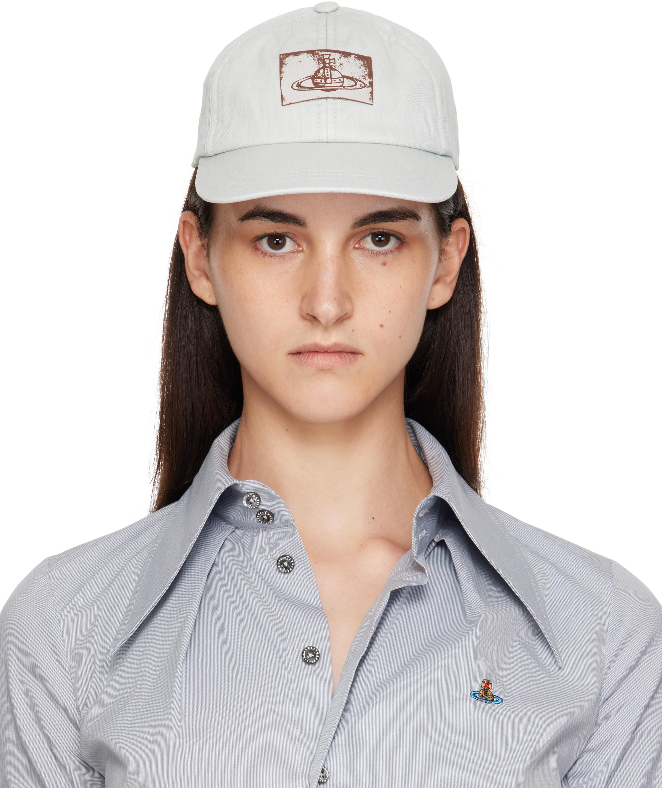 Vivienne Westwood Burgundy Embroidered Cap from $102.00 - on