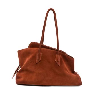The Attico Shoulder Bags, female, Brown, Size: ONE SIZE La Passeggiata Shoulder Bag