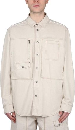 Isabel Marant Light Jacket - Heren - Zomerjassen - Beige - S - Jassen
