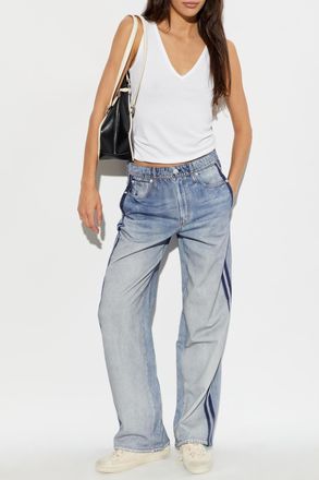 Rag & Bone Trousers With Jeans Effect, Womens, Blue
