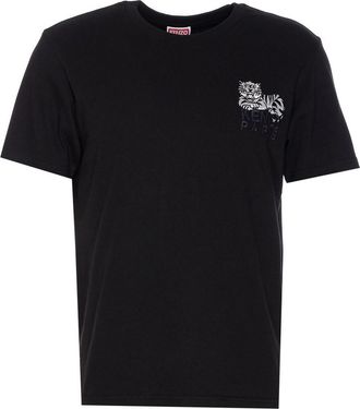 Kenzo Black Gots Happy T-Shirt