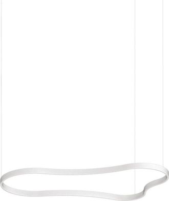 Ideal Lux Ideal Lux Waves 155cm Integrated LED Pendant Ceiling Light White 3000K