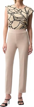 Joseph Ribkoff Classic Straight Pants In Latee