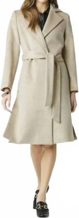 Tart Collections Chantria Winter Coat In Heather Tan