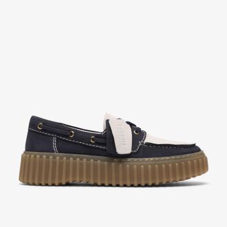 Clarks Torhill Boat Navy Combination
