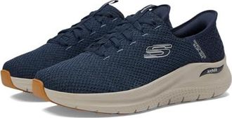 Skechers Arch Fit 2.0 Look Ahead Hands Free Slip-In Mens Shoes Navy : 10.5 4E - Extra Wide, Synthetic