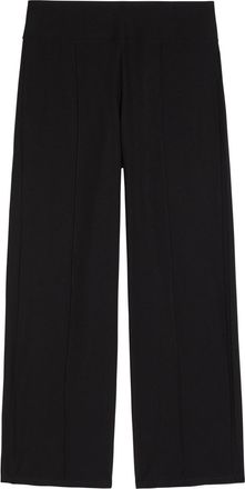 Eileen Fisher Eileen Fisher Wide-leg Stretch-woven Trousers - Black - L (UK 18-20 / XL)