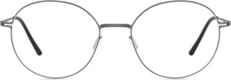 Ic! Berlin Occhiali tondi in metallo - Argento