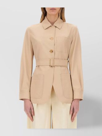 Max Mara virgin wool fitted jacket