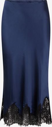 Reformation Midi-Satinrock Carolina