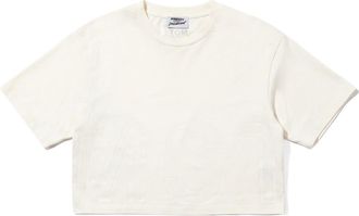 Freddy T-shirt cropped da donna comfort con maxi stampa