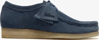 Clarks Wallabee Denim Blue Suede