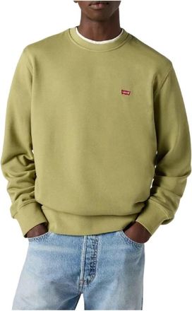 Levi's Sweatshirt - Heren - Sweatshirts - Groen - S - Denim - Hoodies & sweatvesten