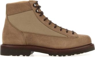 Brunello Cucinelli Botas Urbanas de Ca&ntilde;a Alta - Shoes - Hombre - Marr&oacute;n - 44 EU