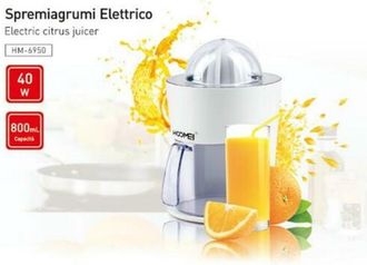 Trade Shop Trade Shop - Spremiagrumi Elettrico Professionale In Acciaio A Leva Premi Spremi Agrumi 40w