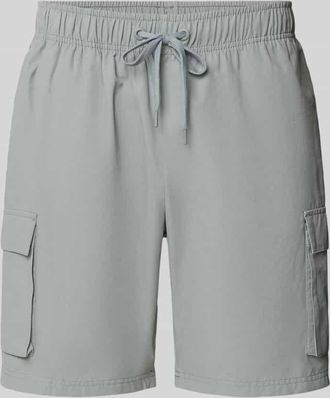 Ellesse Regular Fit Cargoshorts mit Eingrifftaschen Modell UMANI in Mittelgrau, Größe XXL