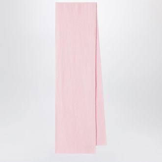 Le Bonnet Scarf in wool and Caregora in Blush