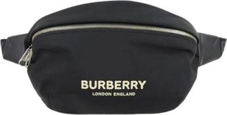 Burberry Pre-owned Belt Bags, male, Black, Size: ONE SIZE Pre-owned Shoulder Bag