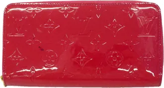 Louis Vuitton Magenta Long Wallet (Bi-Fold) (Pre-Owned)