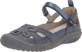 JBU by Jambu Jambu Womens Magnolia Mary Jane Flat, Denim, 5.5 UK