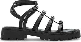 Marc Jacobs Leren sandalen - Dames - Sandalen - Zwart - 37 EU - Leer - Schoenen
