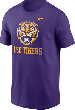 Nike LSU Primetime Logo Mantra Nike Mens College T-Shirt in Purple | N19951LLSN-TZL