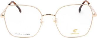 Carrera CARRERA3035 Butterfly Full Rim Eyeglasses - Gold