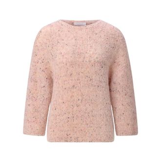 Rich & Royal Maglia Girocollo Seamless Neps Yarn - - Knitwear - Donna - Rosa - M