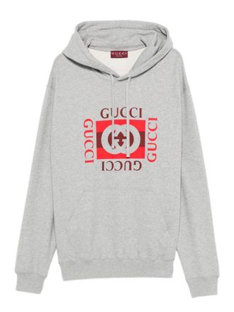 GUCCI Side Line Logo Hoodie 現行タグ グレー Gucci Side Striped Logo Hoodie – Haiendo Shop