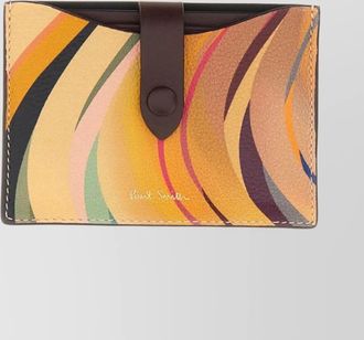 Paul Smith swirl textured card holder